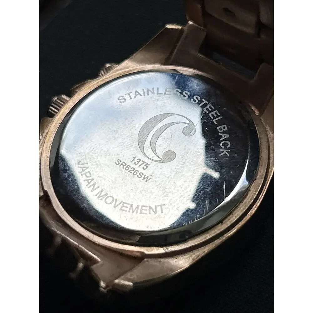 Charming Charlie Rose Gold Tone Women’s Quartz Watch